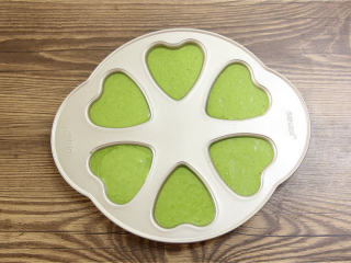 抹茶心形小蛋糕 