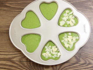 抹茶心形小蛋糕 